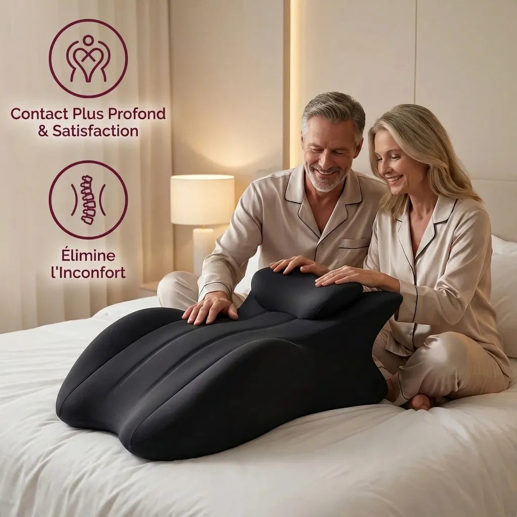 Couple with the LUVLY pillow