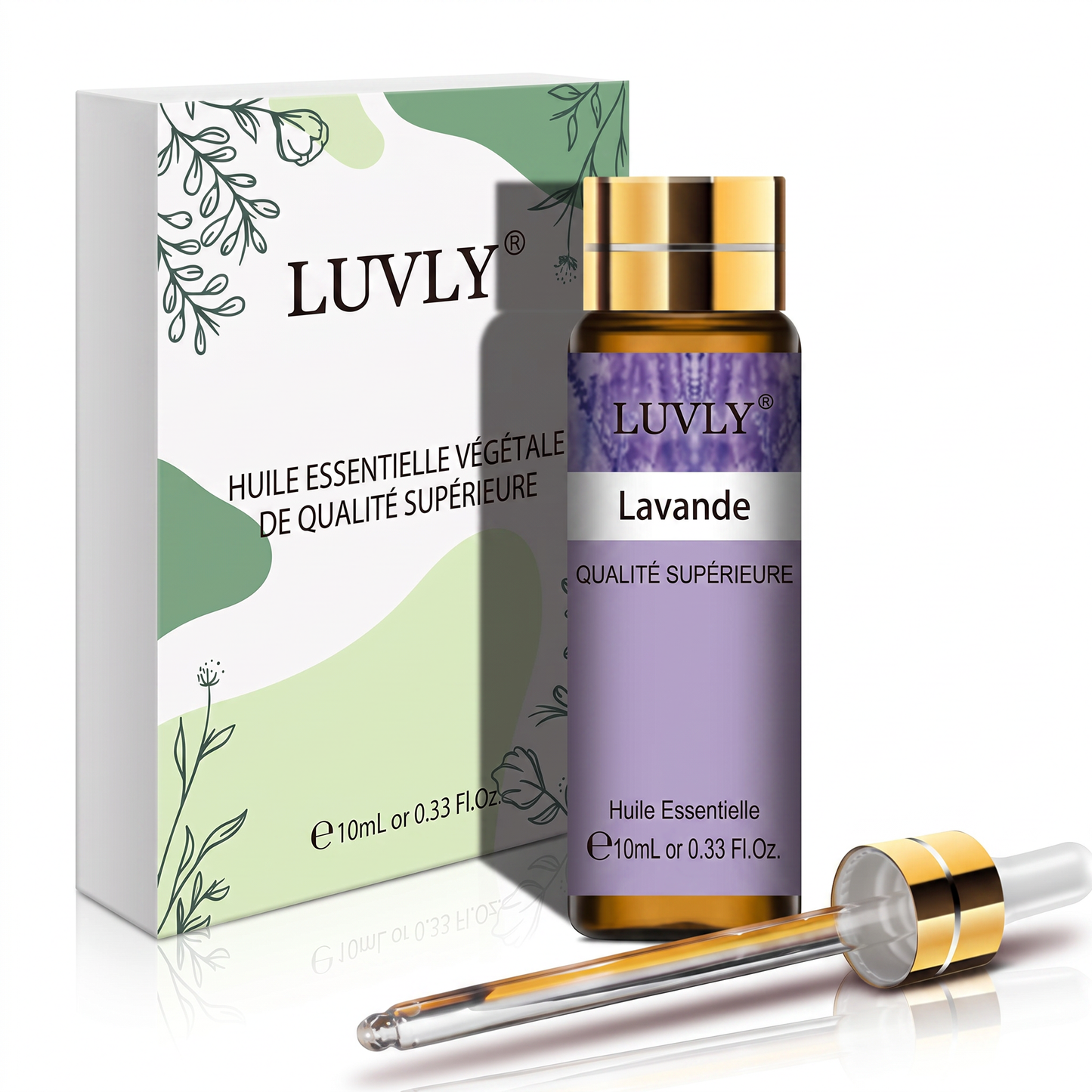 LUVLY : Huile Massage Intime Lavande